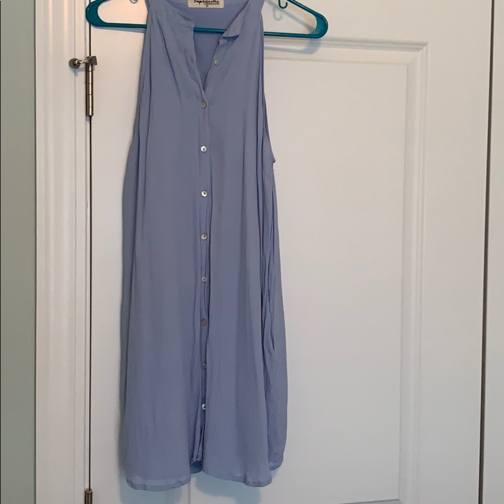 Light blue summer dress